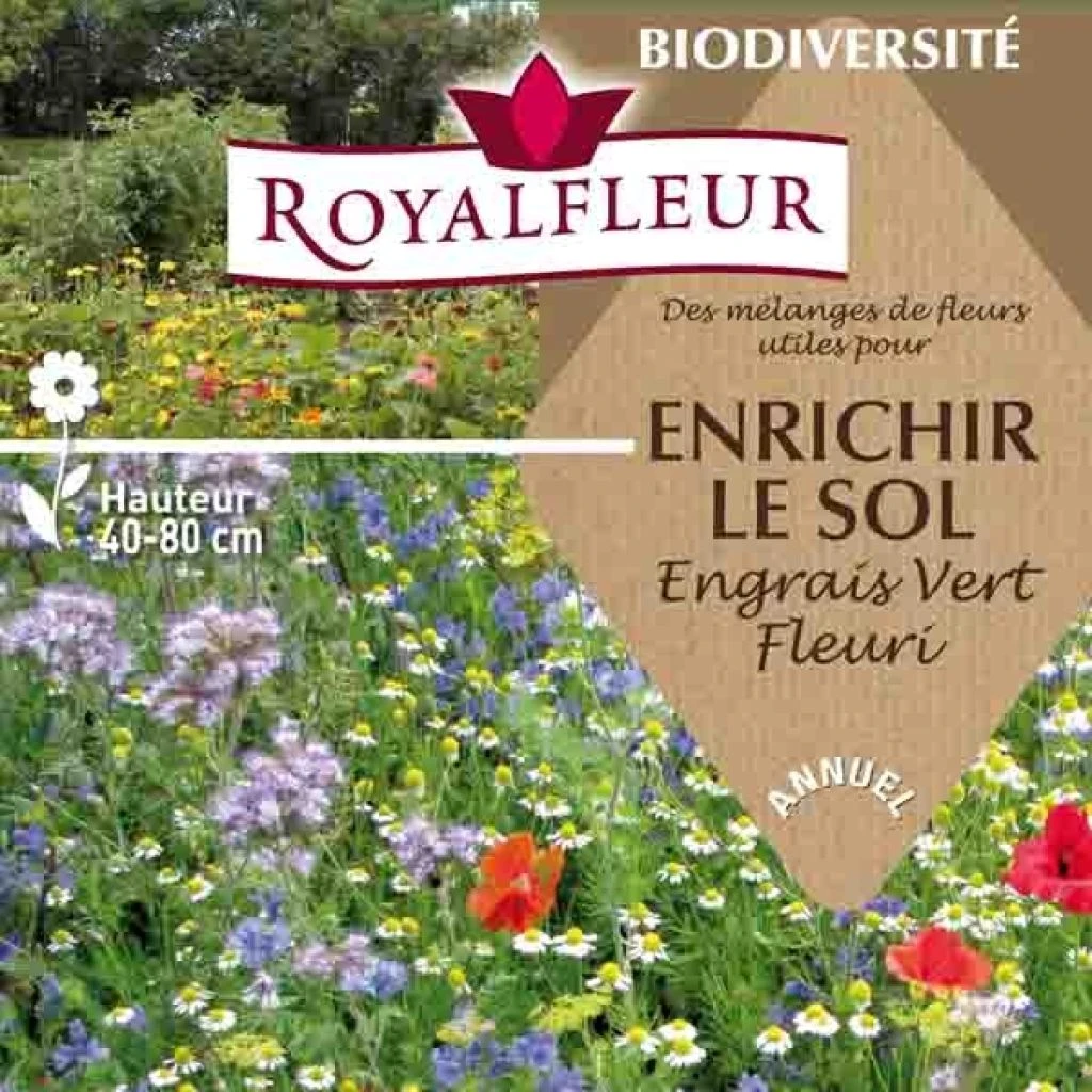 Mélange Pour Enrichir Le Sol (engrais Vert Fleuri) - Boite 100m2 3 Mélange Pour Enrichir Le Sol (engrais Vert Fleuri) - Boite 100m2